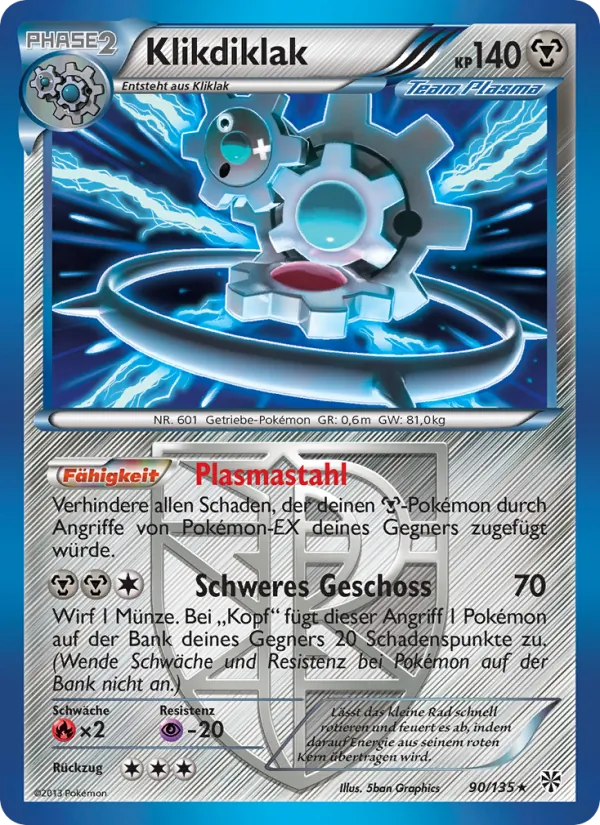 Karte Klikdiklak aus Plasma-Sturm, Nummer 90/135