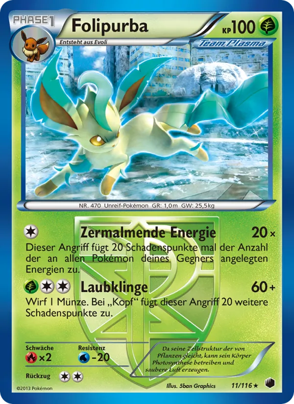 Karte Folipurba aus Plasma-Frost, Nummer 11/116