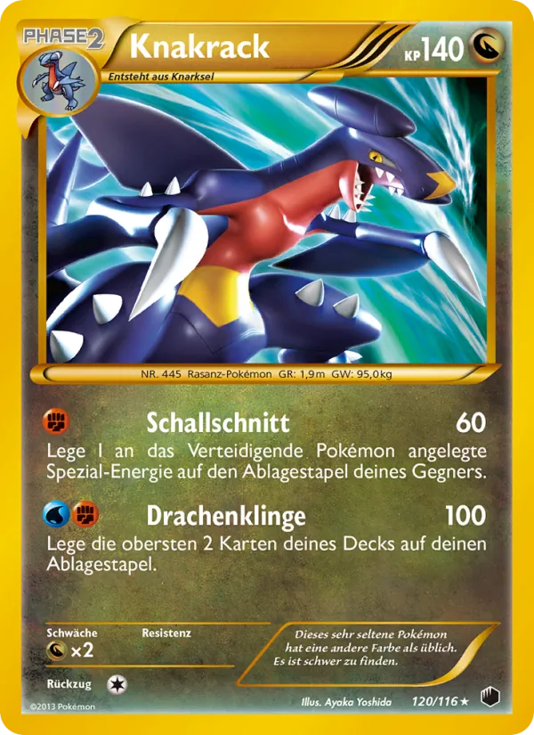 Karte Knakrack aus Plasma-Frost, Nummer 120/116