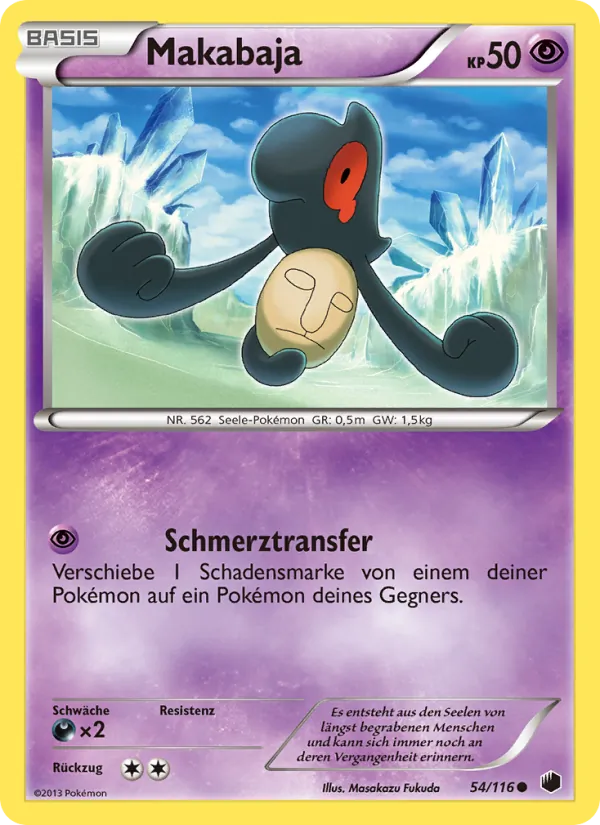 Karte Makabaja aus Plasma-Frost, Nummer 54/116