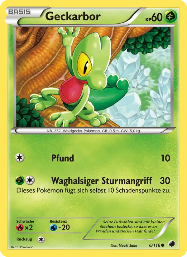 Karte Geckarbor aus Plasma-Frost, Nummer 6/116