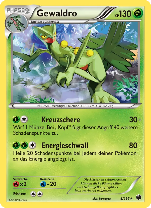 Karte Gewaldro aus Plasma-Frost, Nummer 8/116