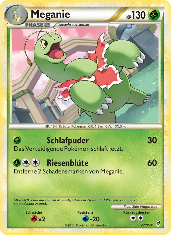 Karte Meganie aus Ruf der Legenden, Nummer 27/95
