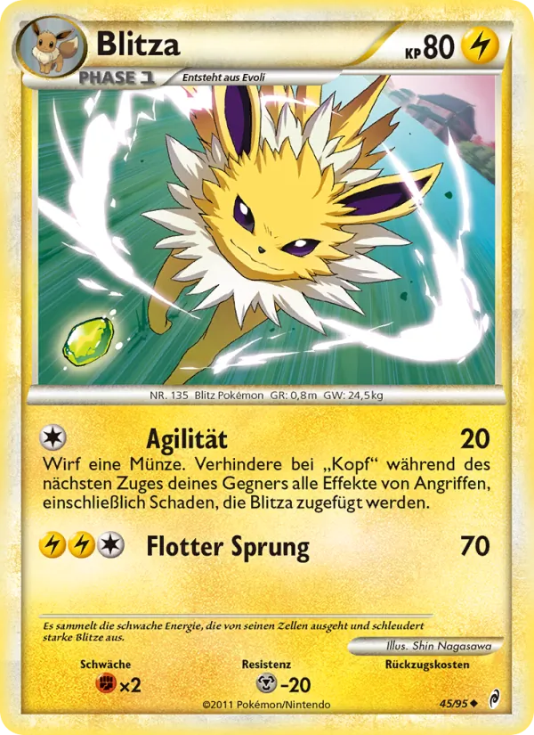 Karte Blitza aus Ruf der Legenden, Nummer 45/95