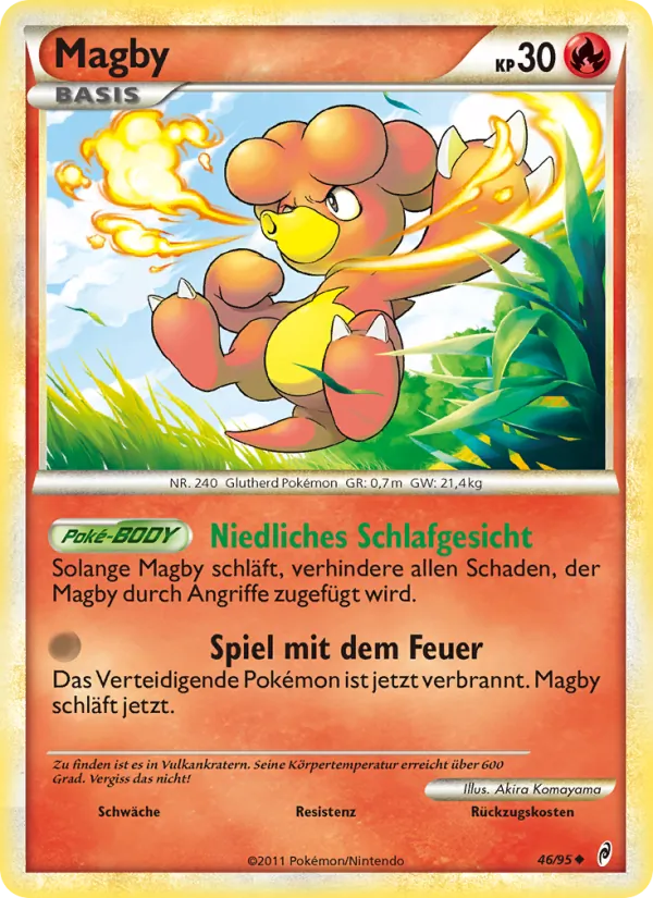 Karte Magby aus Ruf der Legenden, Nummer 46/95
