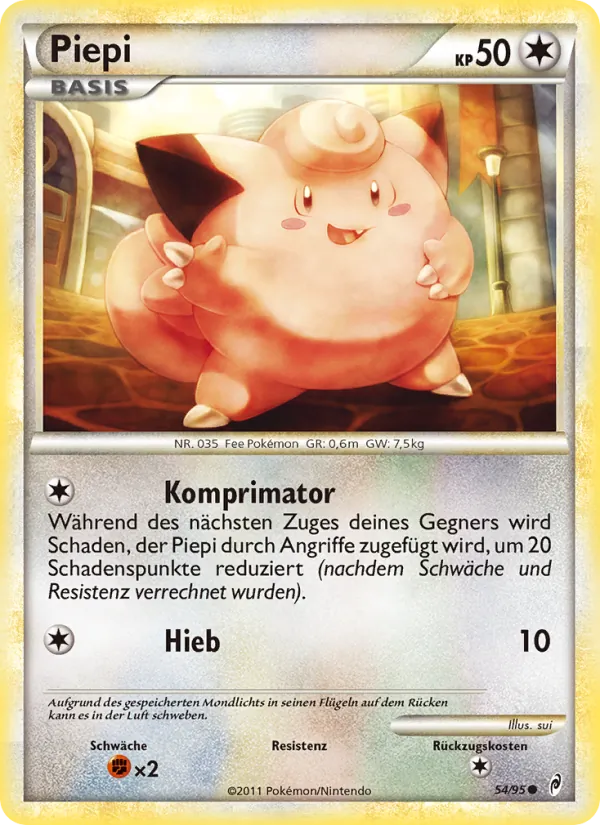 Karte Piepi aus Ruf der Legenden, Nummer 54/95