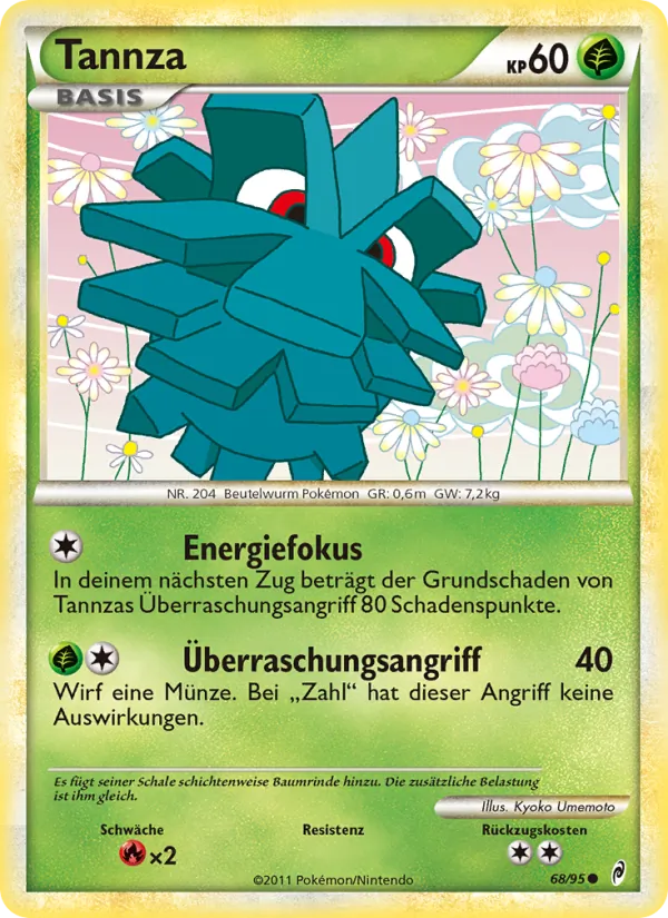 Karte Tannza aus Ruf der Legenden, Nummer 68/95