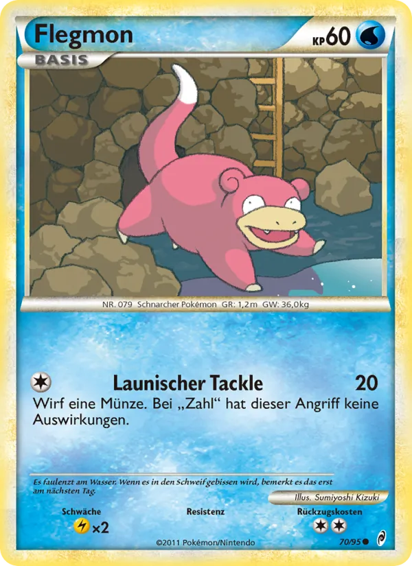 Karte Flegmon aus Ruf der Legenden, Nummer 70/95