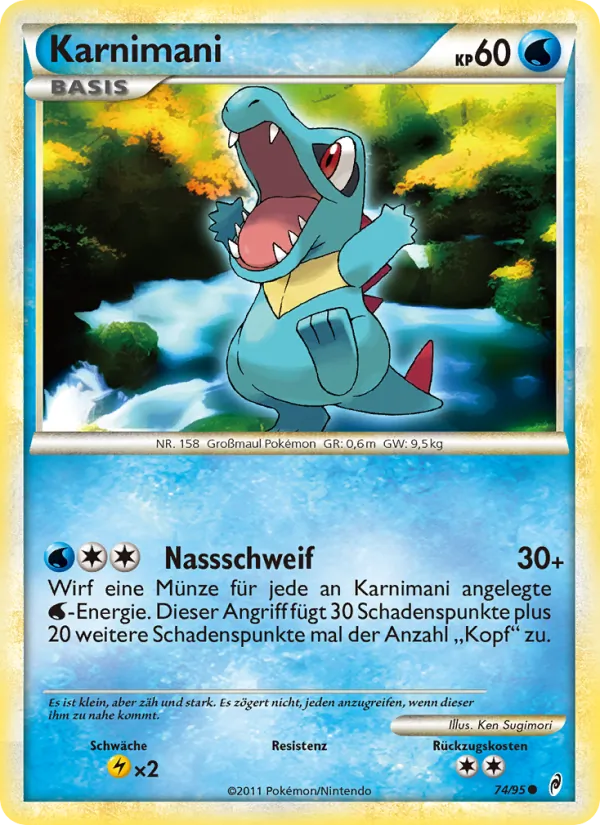 Karte Karnimani aus Ruf der Legenden, Nummer 74/95