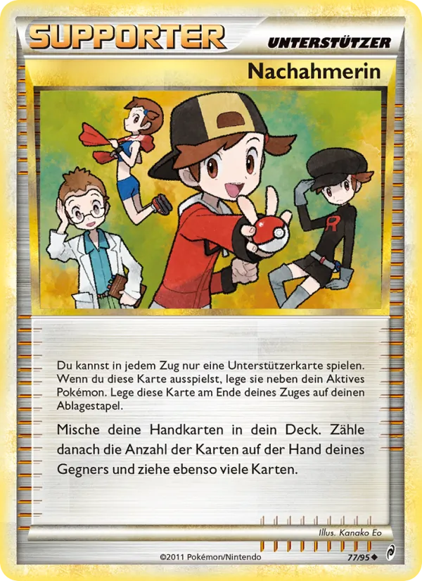 Karte Nachahmerin aus Ruf der Legenden, Nummer 77/95