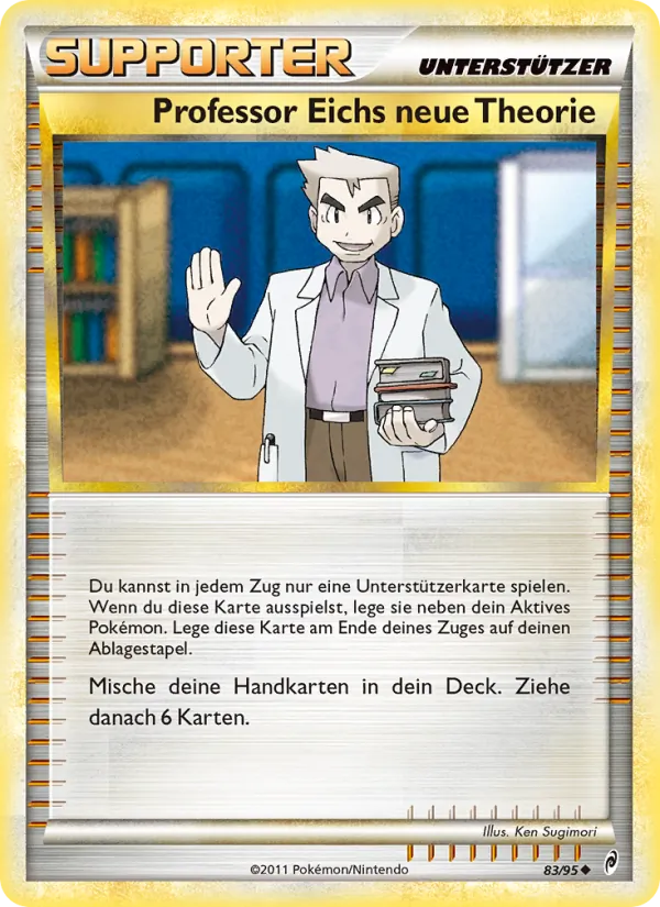 Karte Professor Eichs neue Theorie aus Ruf der Legenden, Nummer 83/95