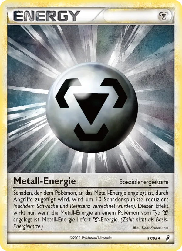 Karte Metall-Energie aus Ruf der Legenden, Nummer 87/95