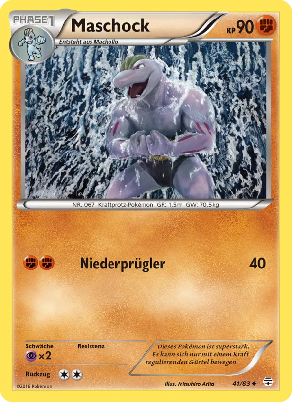 Karte Maschock aus Generationen, Nummer 41/83
