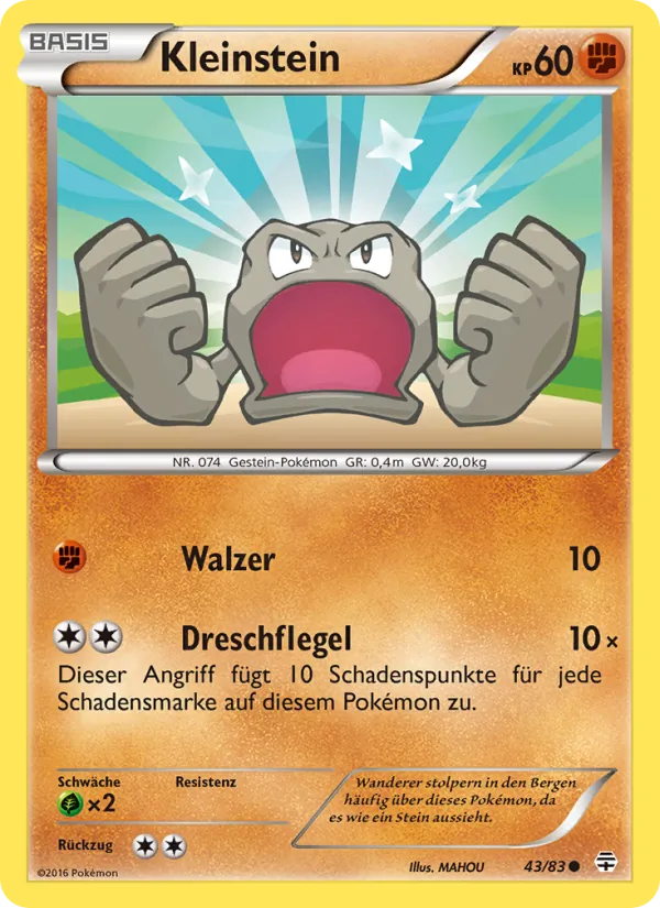 Karte Kleinstein aus Generationen, Nummer 43/83