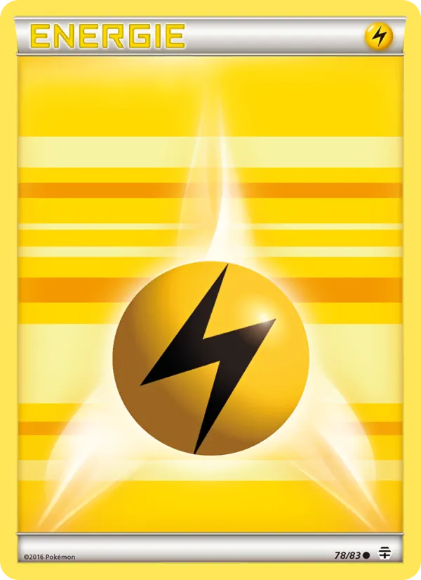 Karte Elektro-Energie aus Generationen, Nummer 78/83