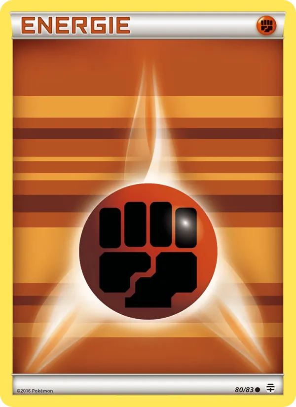 Karte Kampf-Energie aus Generationen, Nummer 80/83