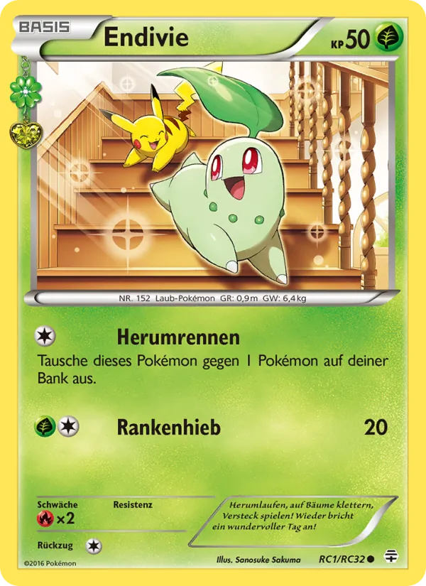Karte Endivie aus Generationen, Nummer RC1/83