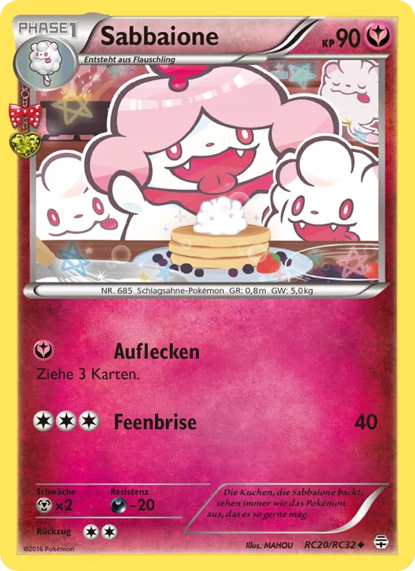 Karte Sabbaione aus Generationen, Nummer RC20/83