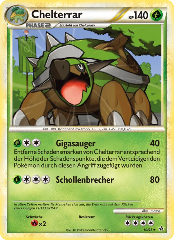 Karte Chelterrar aus Entfesselt, Nummer 10/95