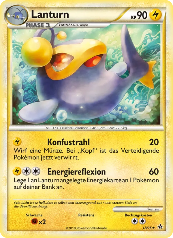 Karte Lanturn aus Entfesselt, Nummer 18/95