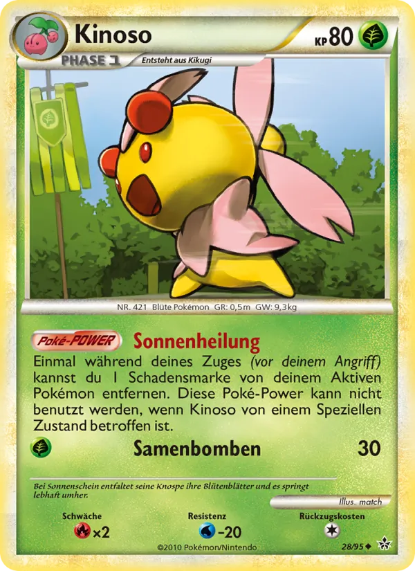 Karte Kinoso aus Entfesselt, Nummer 28/95
