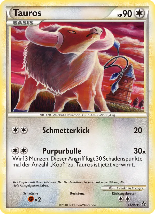 Karte Tauros aus Entfesselt, Nummer 41/95