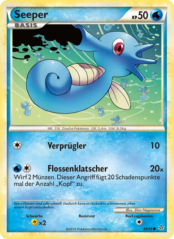 Karte Seeper aus Entfesselt, Nummer 49/95