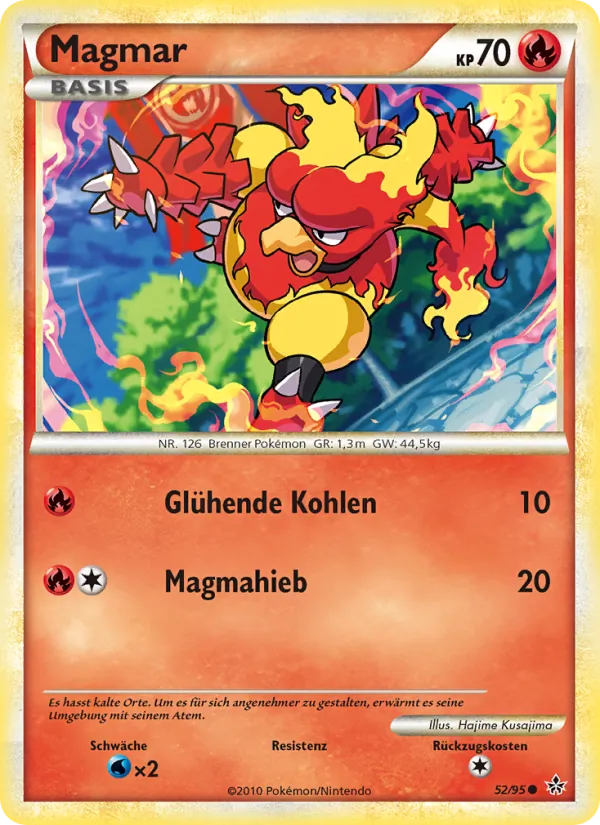 Karte Magmar aus Entfesselt, Nummer 52/95