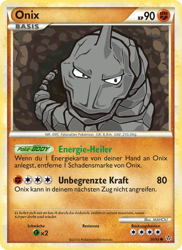 Karte Onix aus Entfesselt, Nummer 56/95