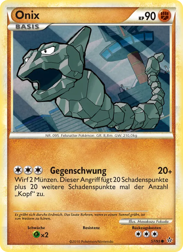Karte Onix aus Entfesselt, Nummer 57/95