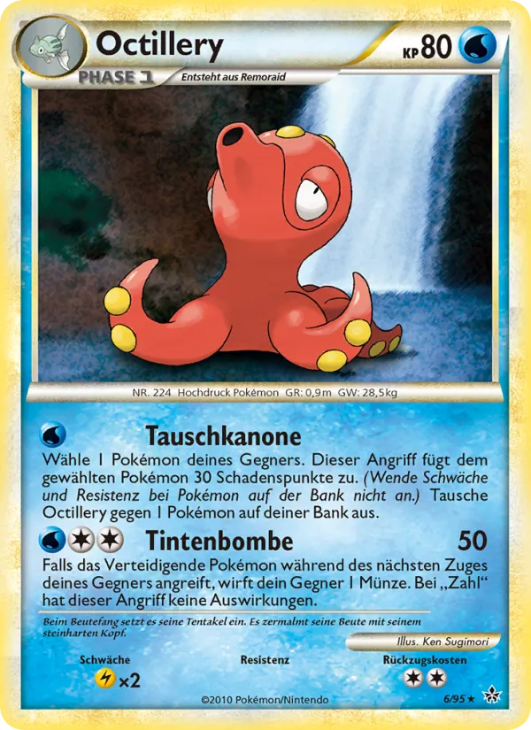 Karte Octillery aus Entfesselt, Nummer 6/95