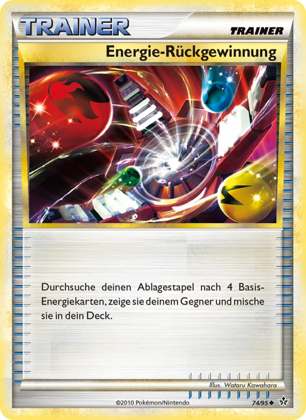 Karte Energie-Rückgewinnung aus Entfesselt, Nummer 74/95