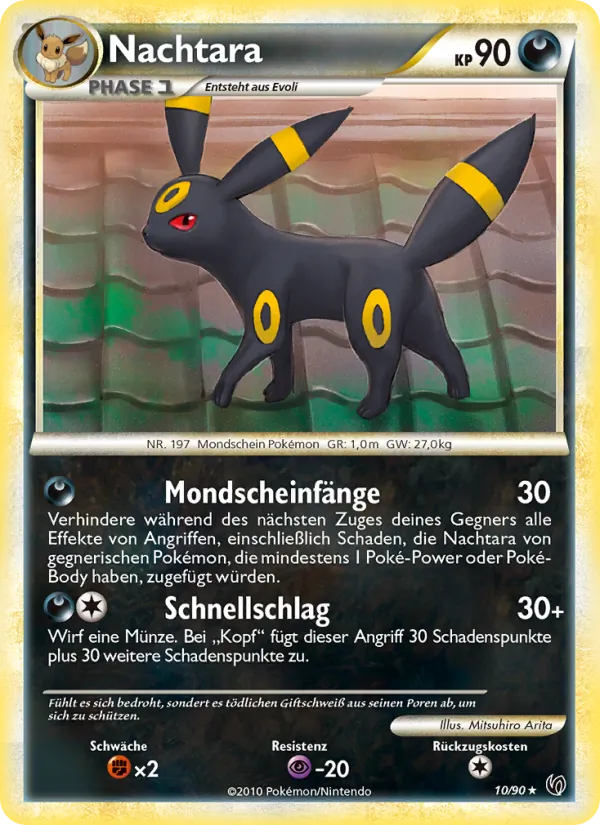 Karte Nachtara aus Unerschrocken, Nummer 10/90