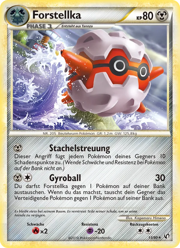 Karte Forstellka aus Unerschrocken, Nummer 13/90