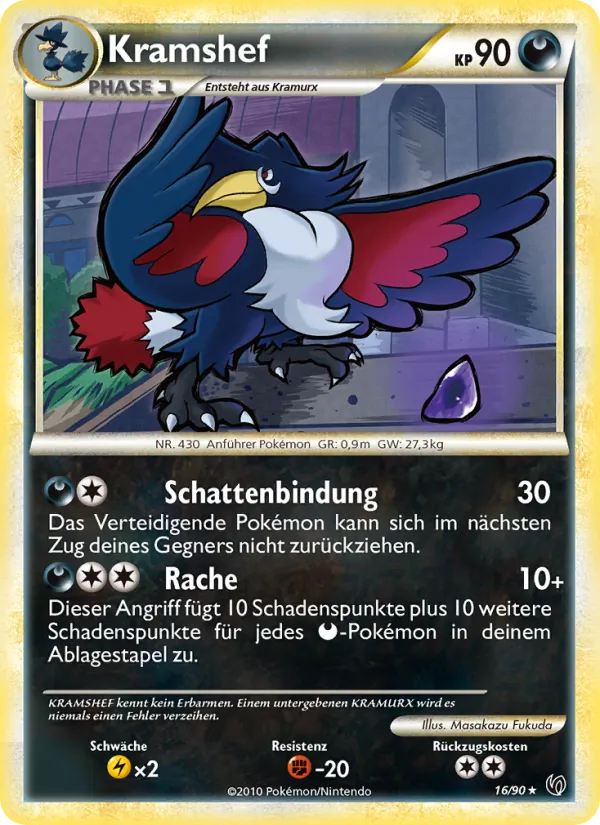 Karte Kramshef aus Unerschrocken, Nummer 16/90
