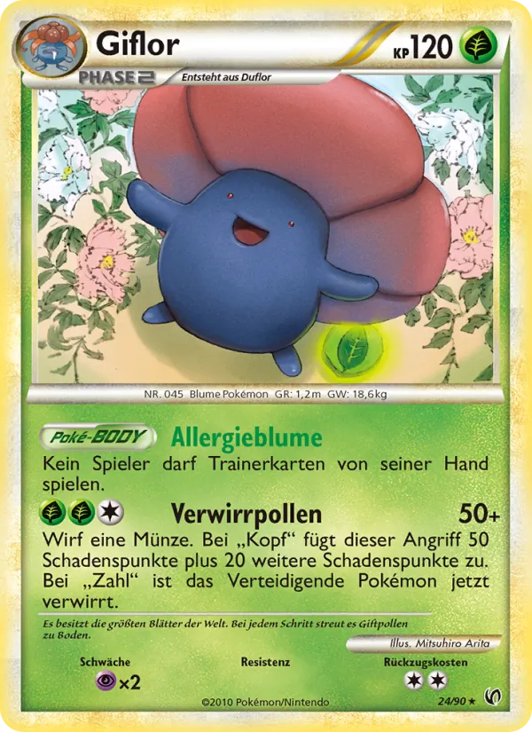 Karte Giflor aus Unerschrocken, Nummer 24/90