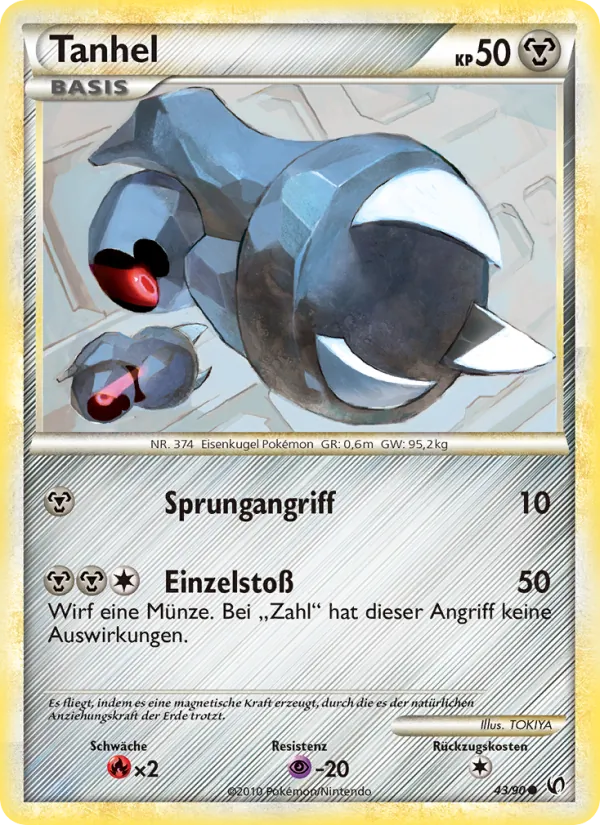 Karte Tanhel aus Unerschrocken, Nummer 43/90