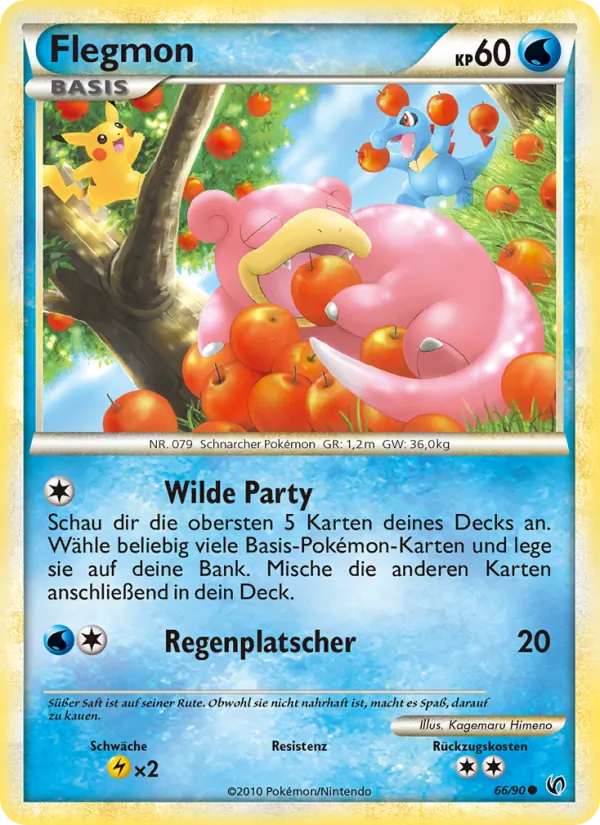 Karte Flegmon aus Unerschrocken, Nummer 66/90