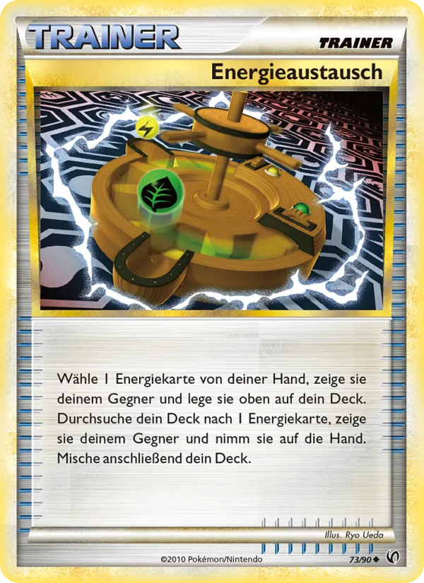 Karte Energieaustausch aus Unerschrocken, Nummer 73/90