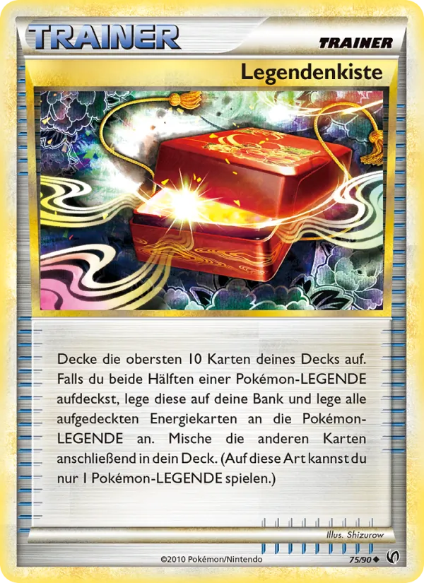 Karte Legendenkiste aus Unerschrocken, Nummer 75/90