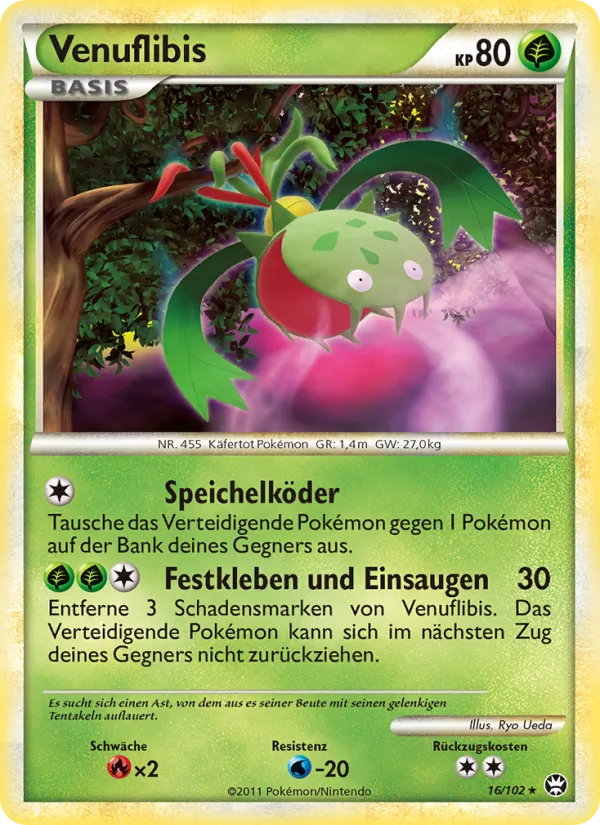 Karte Venuflibis aus Triumph, Nummer 16/102