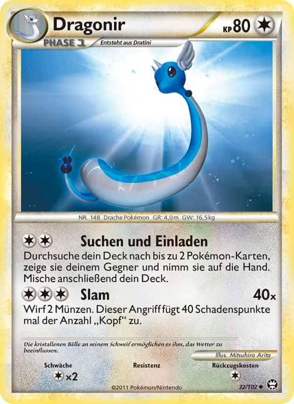Karte Dragonir aus Triumph, Nummer 32/102