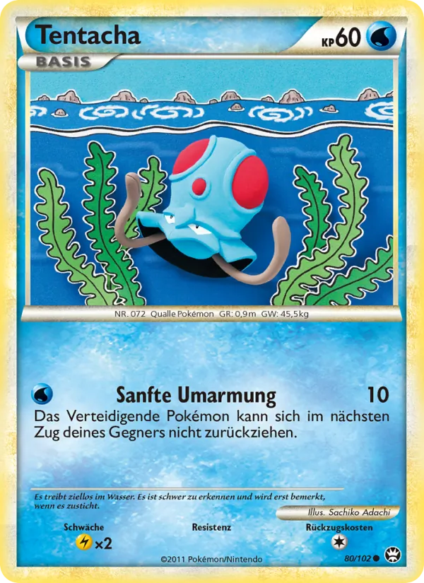 Karte Tentacha aus Triumph, Nummer 80/102