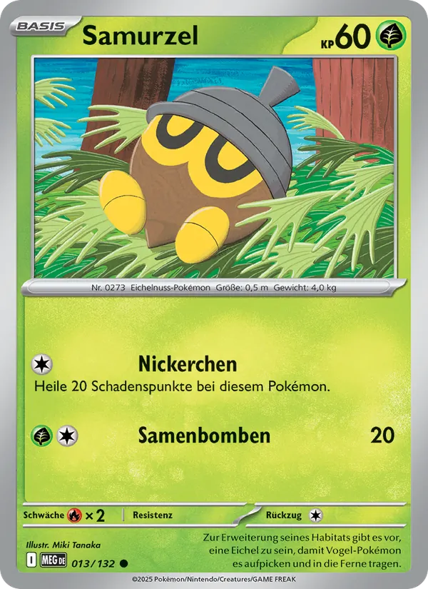 Karte Samurzel aus Mega-Entwicklung, Nummer 013/132