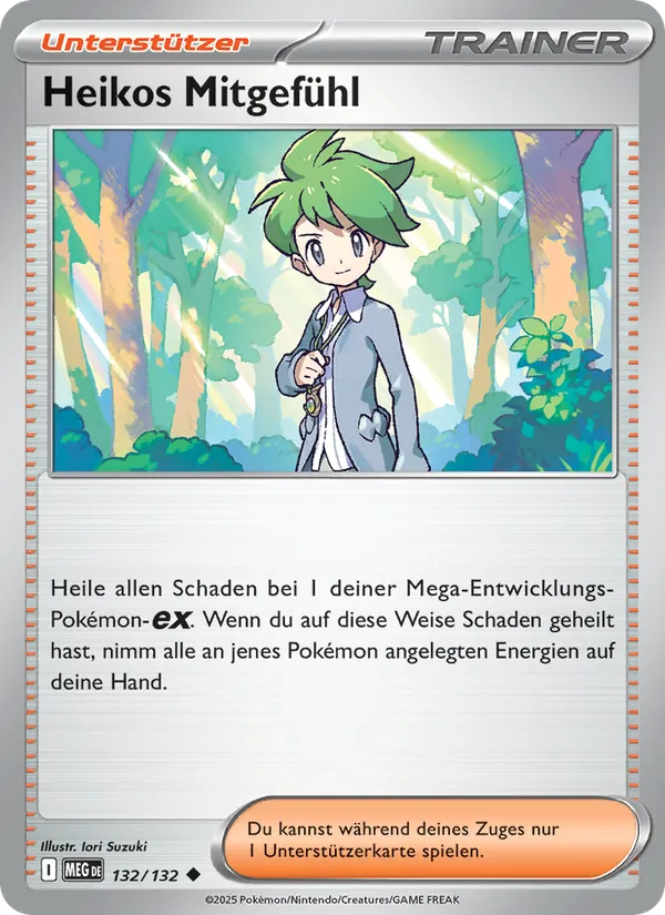 Karte Heikos Mitgefühl aus Mega-Entwicklung, Nummer 132/132