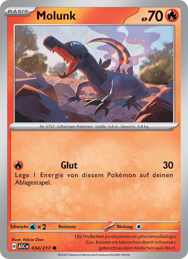 Karte Molunk aus Erhabene Helden, Nummer 034/217