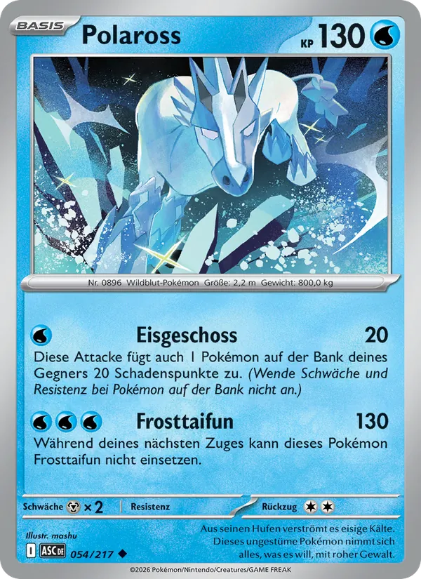 Karte Polaross aus Erhabene Helden, Nummer 054/217