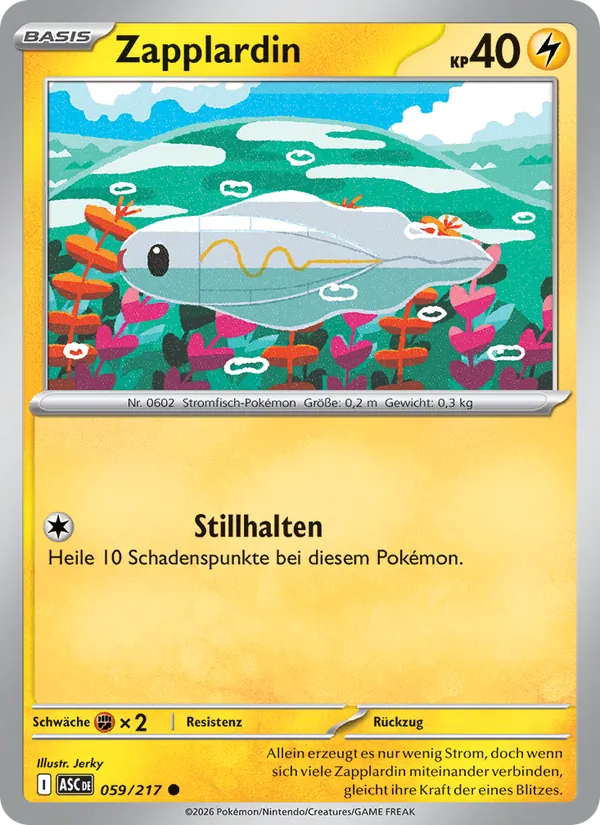 Karte Zapplardin aus Erhabene Helden, Nummer 059/217