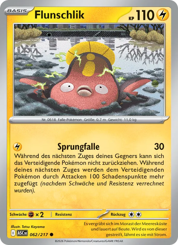 Karte Flunschlik aus Erhabene Helden, Nummer 062/217