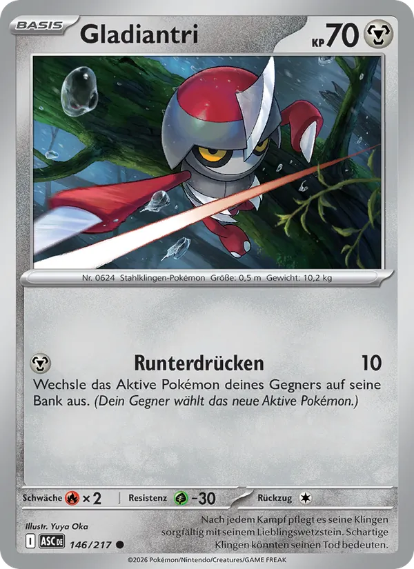 Karte Gladiantri aus Erhabene Helden, Nummer 146/217